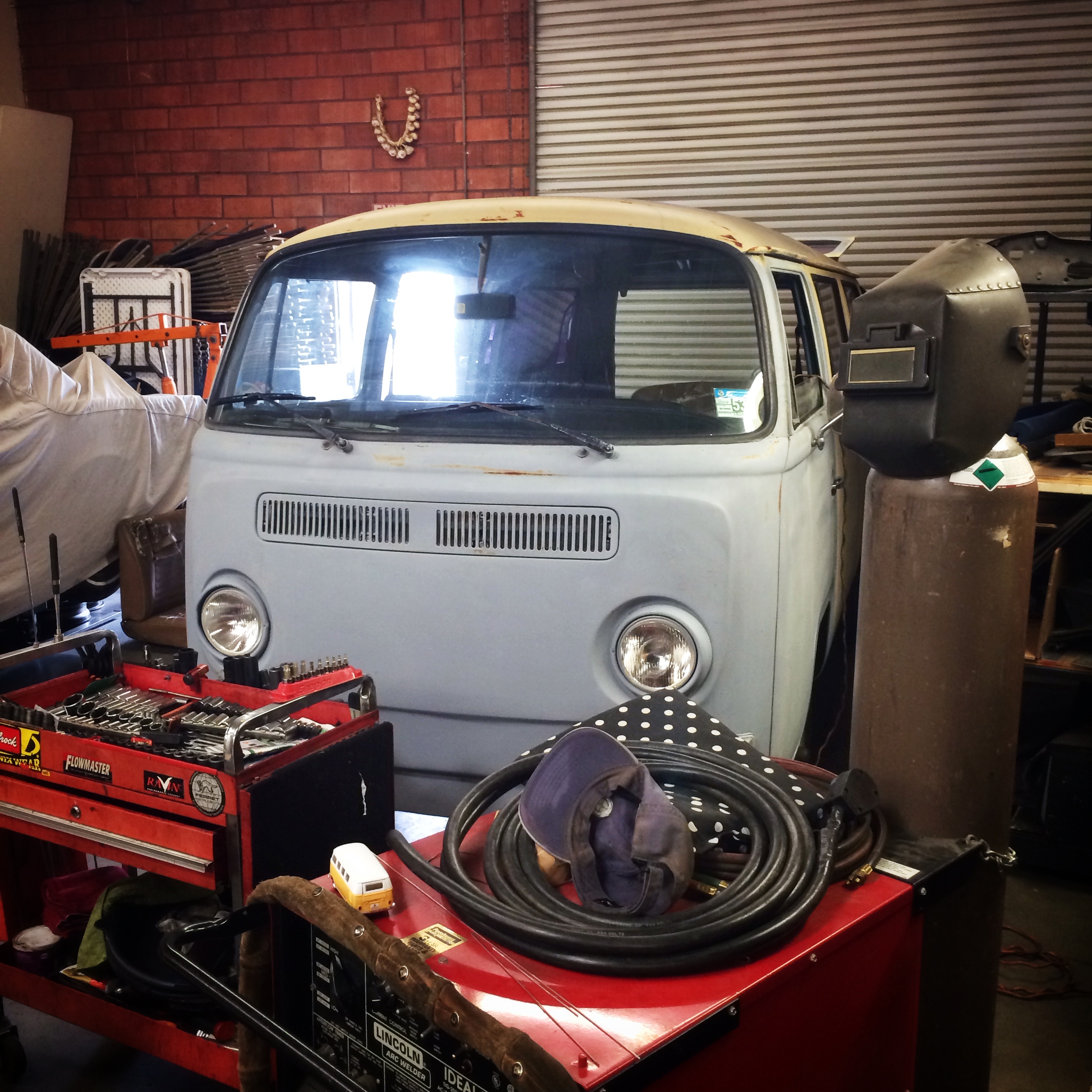 Already at the shop