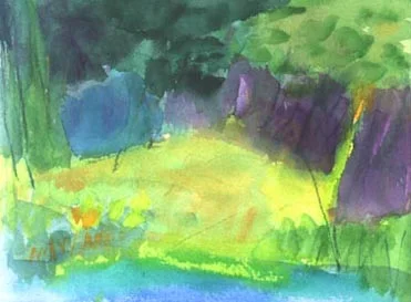 Old Westbury Gardens Watercolor Sketch