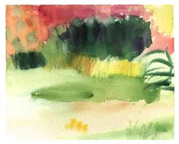 Old Westbury Gardens Watercolor Sketch
