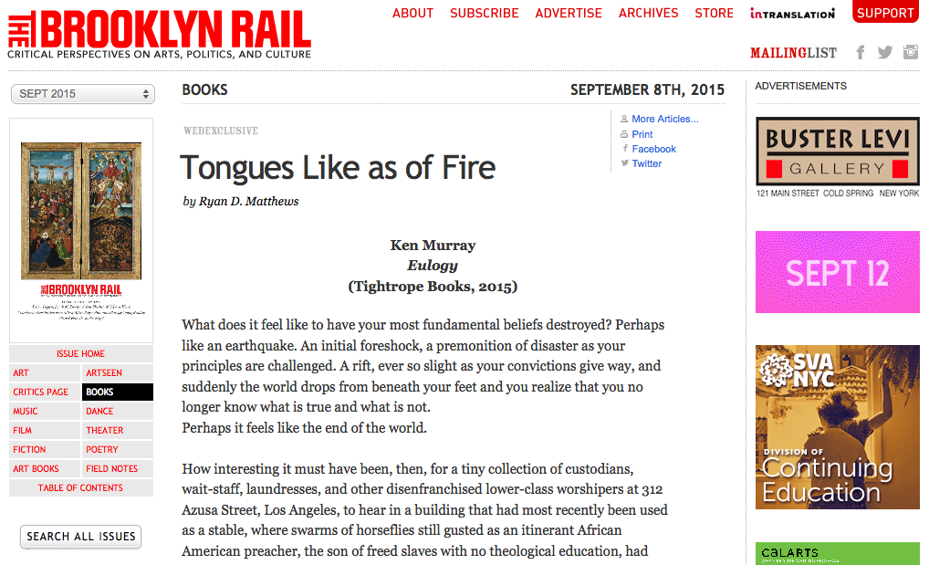 The Brooklyn Rail