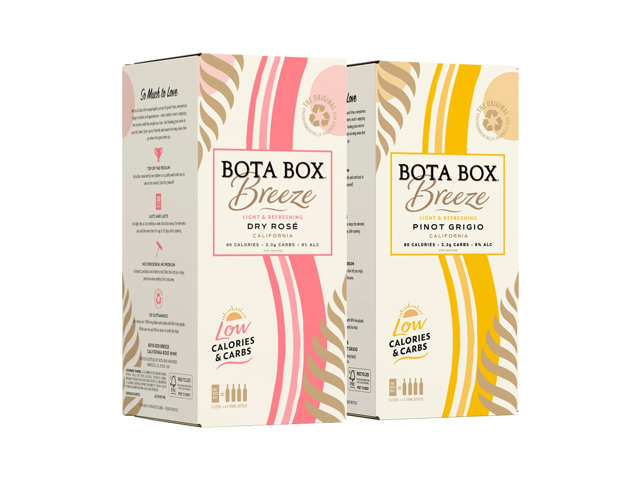 Bota Box Breeze packaging
