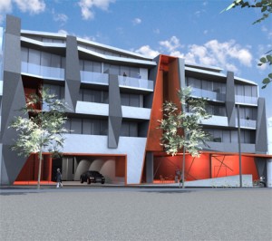 Recently approved building at 20-28 Napier Street Essendon. G2 Urban Planning . 