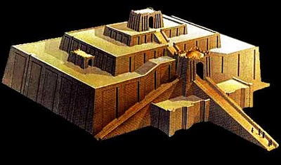 Esagila ziggurat model