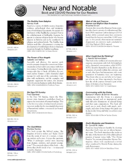 "The Buddha from Babylon" is a top selection of New and Notable books featured in Sedona Journal