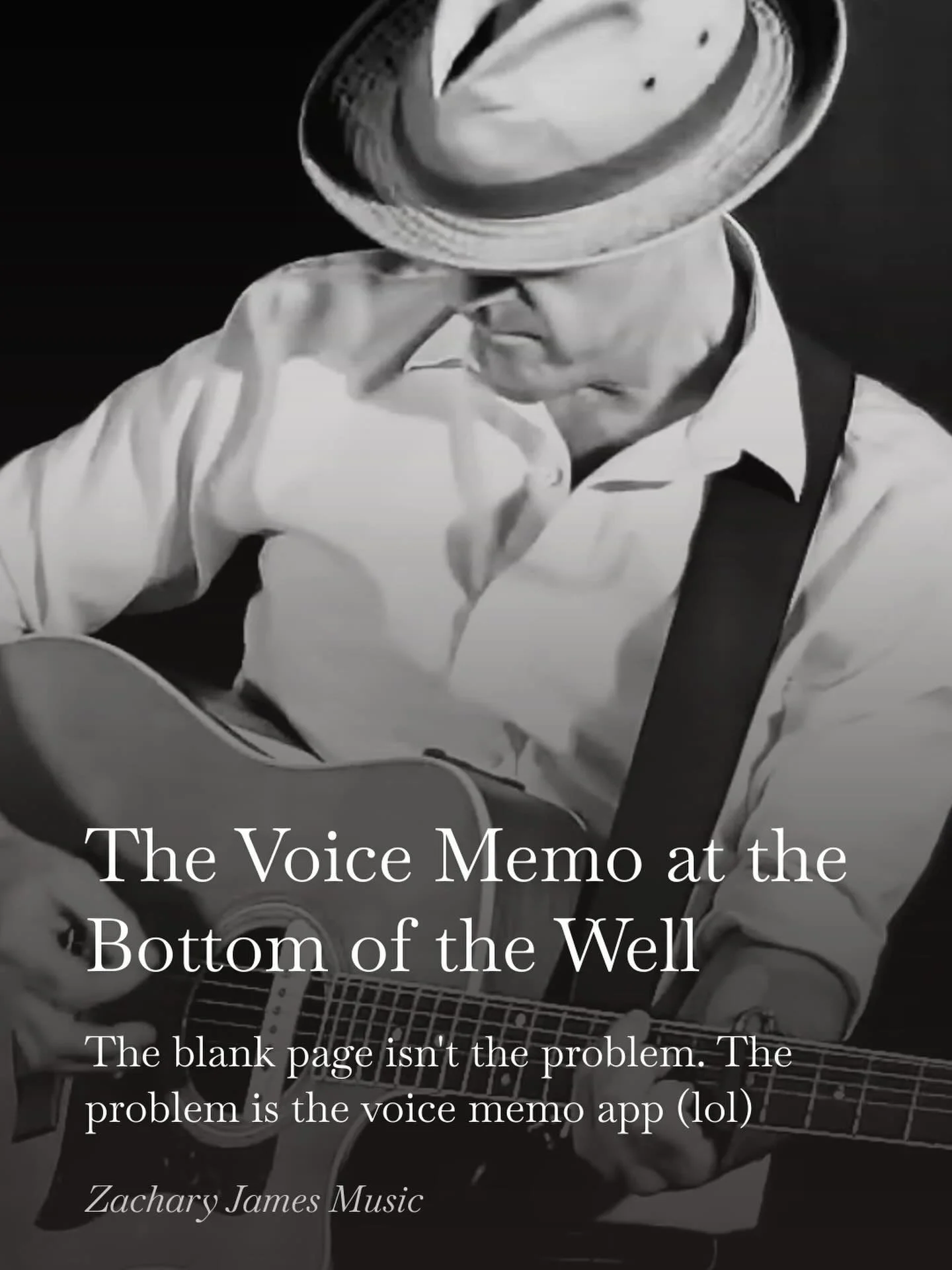 Your voice memo app is probably a graveyard of unfinished ideas, too.

I got tired of letting good music die in the dark, so I am changing the rules of my own game. The Song Lottery is back with a brand-new, overlapping four-week system, and the firs