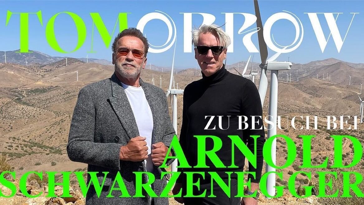 Repost from @tomjunkersdorf &bull;
Now on @youtube! Enjoy the Arnold @schwarzenegger 

Video-Podcast produced by @frankfastner 

https://m.youtube.com/watch?v=FvnodcKwjEQ

#arnoldschwarzenegger #climatechange #motivationalquotes