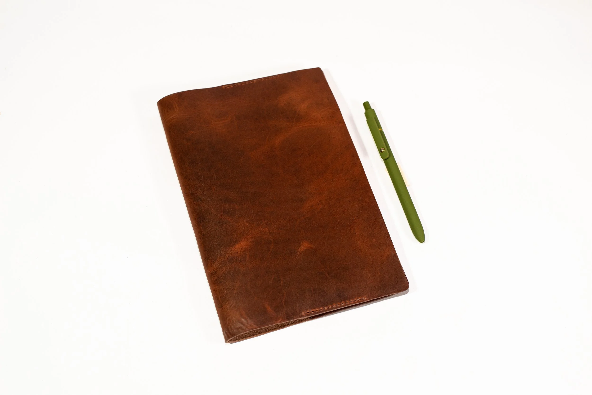 Premium Leather Journal and Pen Set