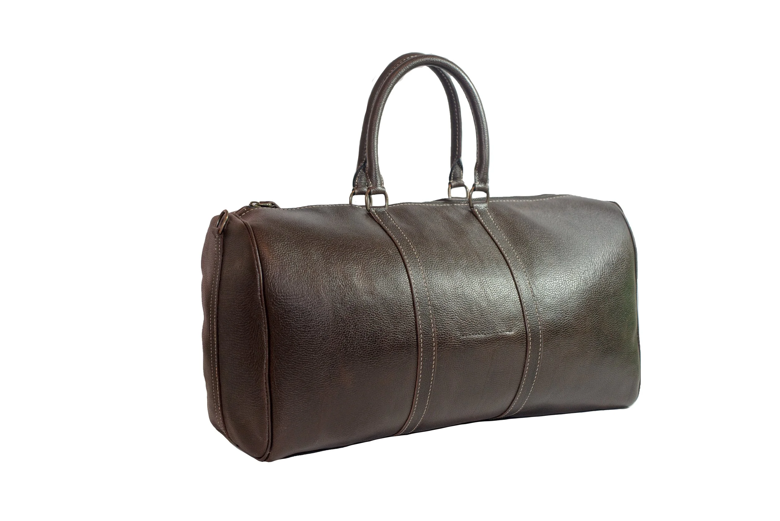 Luxury Leather Duffel Bag