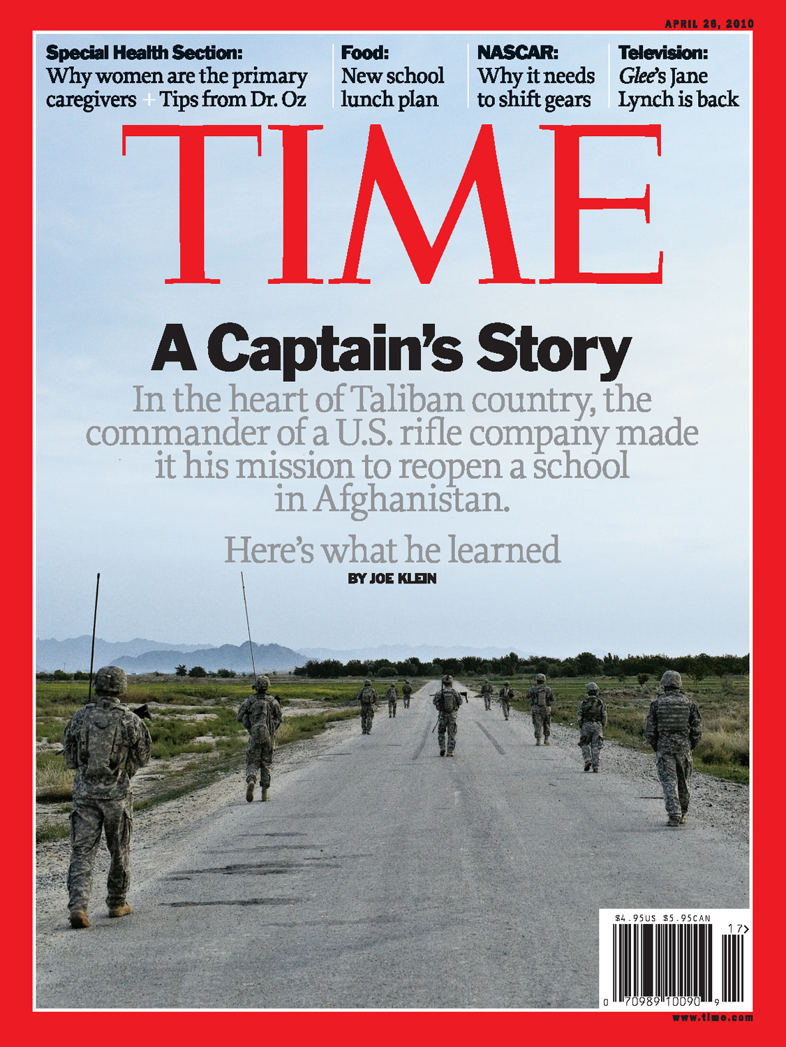 'A Captain's Story' for Time Magazine , 2010