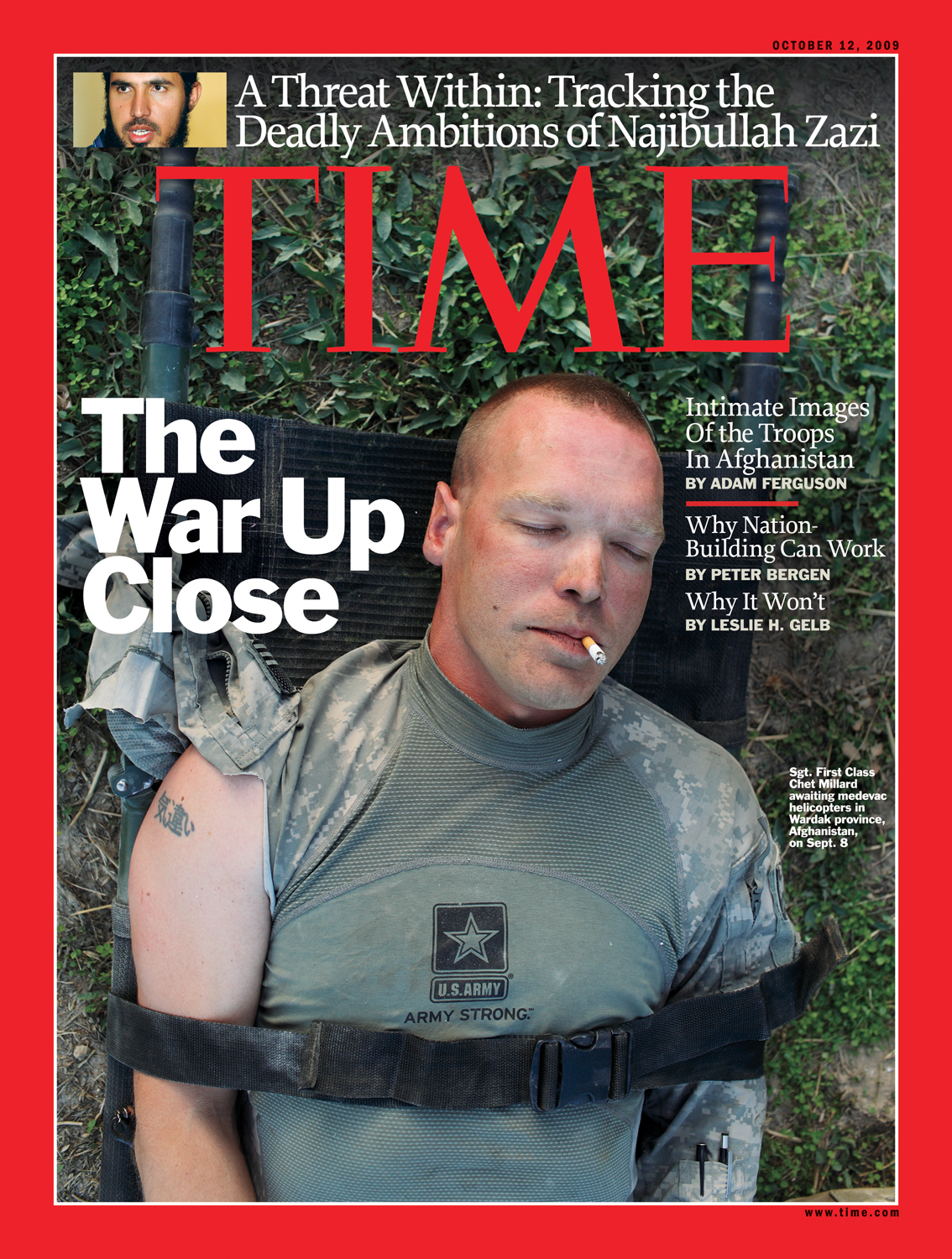 'The War Up Close' for Time Magazine , 2009