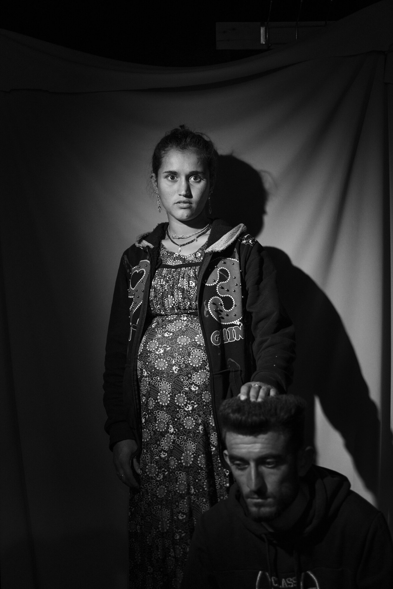  Sumaya Ahmad is 21. She won’t go outside and thinks about killing herself. Iraq, 2019. 
