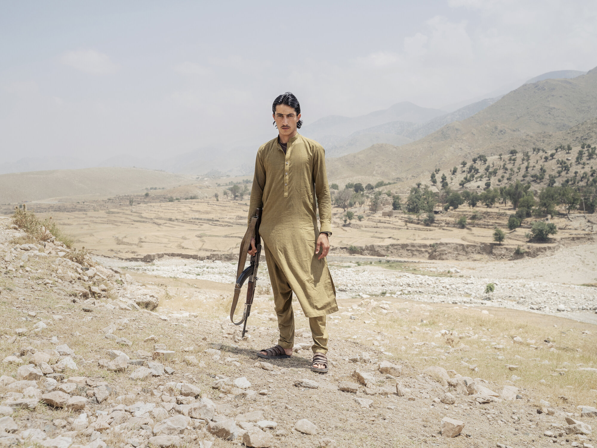  Uprising soldier, Mamand Valley, Achin district, Nangarhar Province, Afghanistan, 2019 for  The New Yorker  