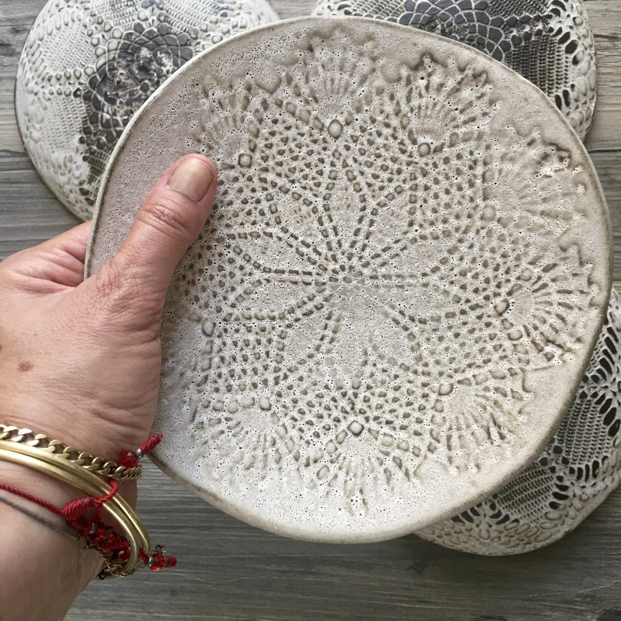 Copy of cappuccino ceramic plate