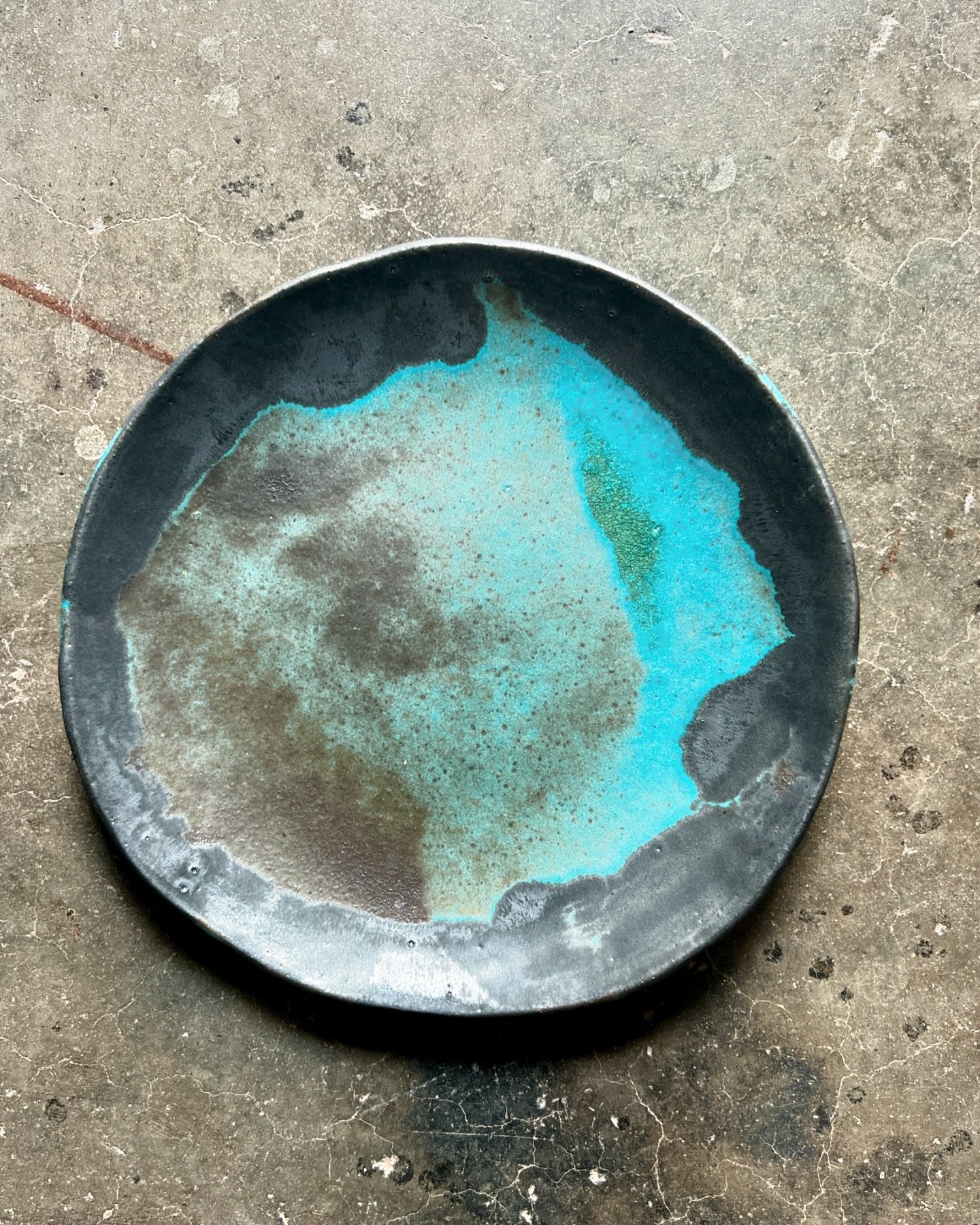 What do you think about this one? ☝🏻 #newplate #turquoise #sale #deusnocomando #inspiredbynature