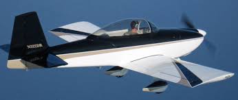Mike Seabrook built and flies a tandem-seat RV-8 airplane like this one. His is purple and resides in a hangar at the London airport