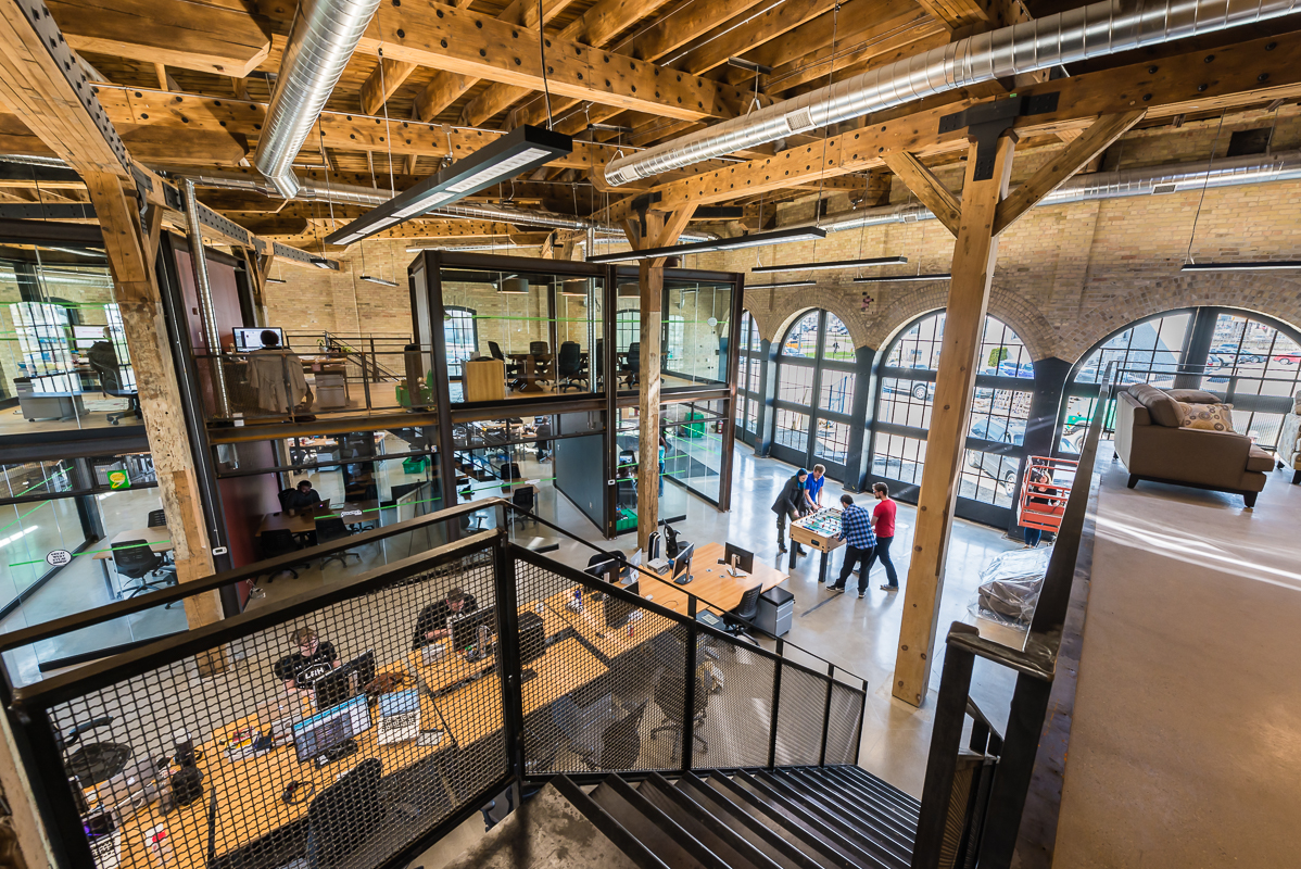 The finished product: London's most beautiful office space