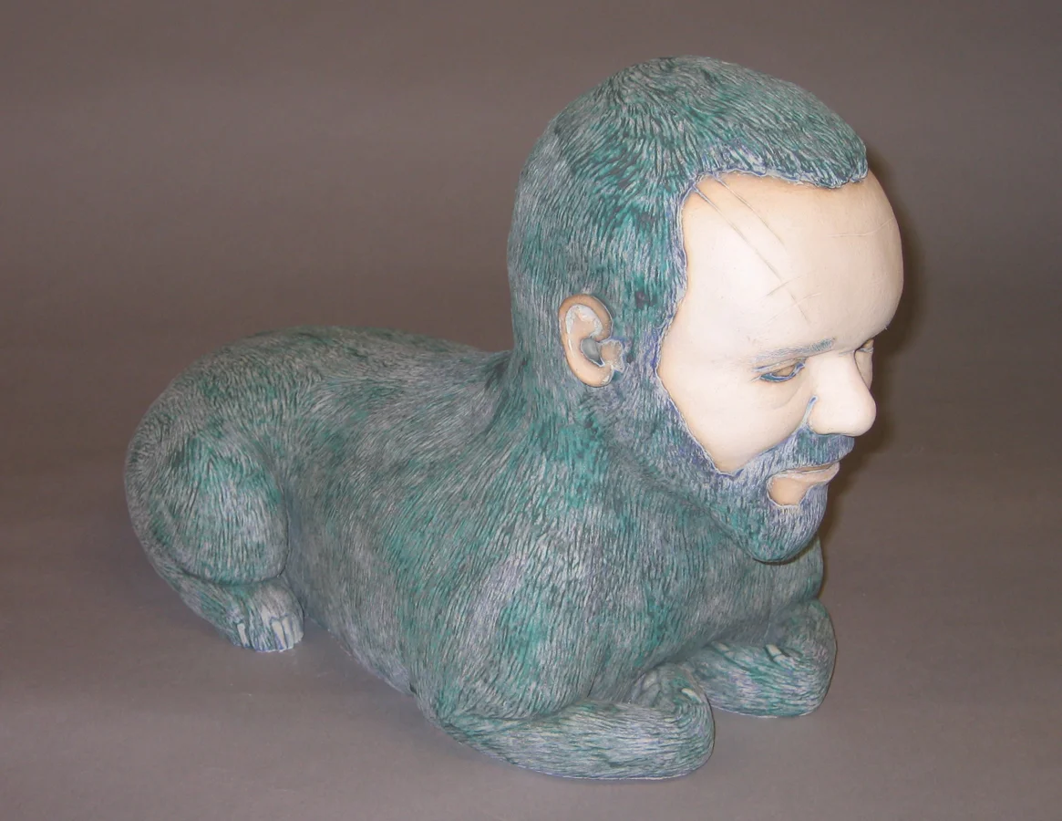 He-Dog # 18, 2004, clay and glaze