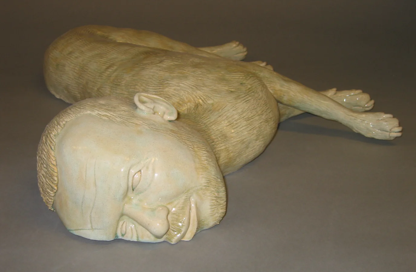 He-Dog #11 , 2004, clay and glaze