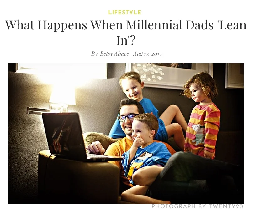 What Happens When Millennial Dads 'Lean In'?