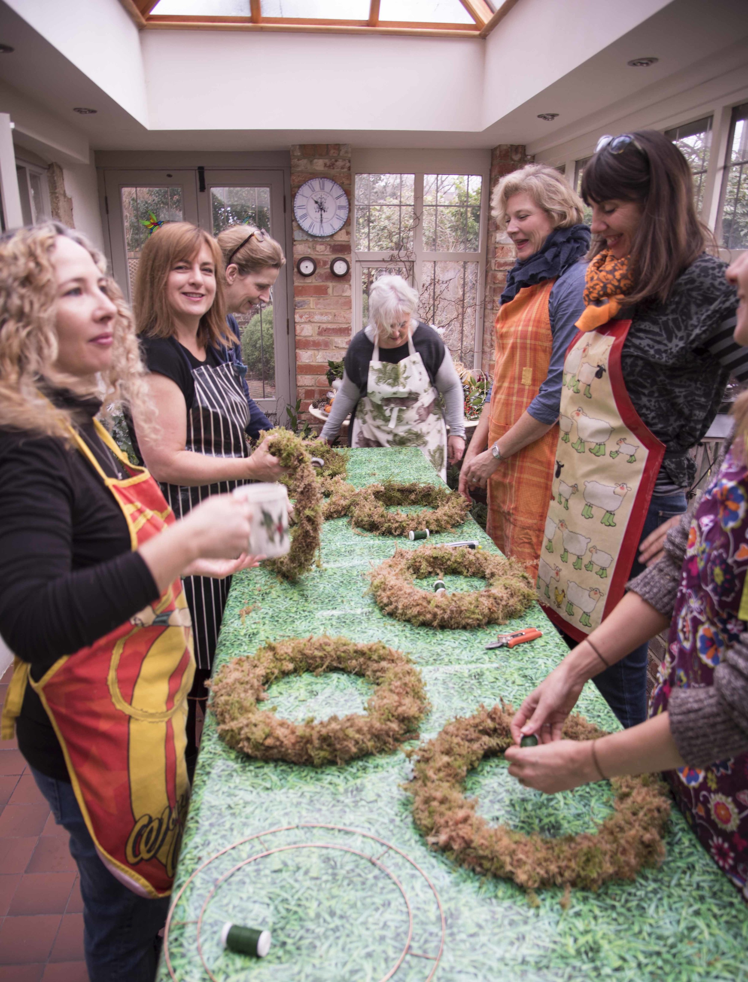 Copy of Wreath making workshop run by Darling Buds of Sussex