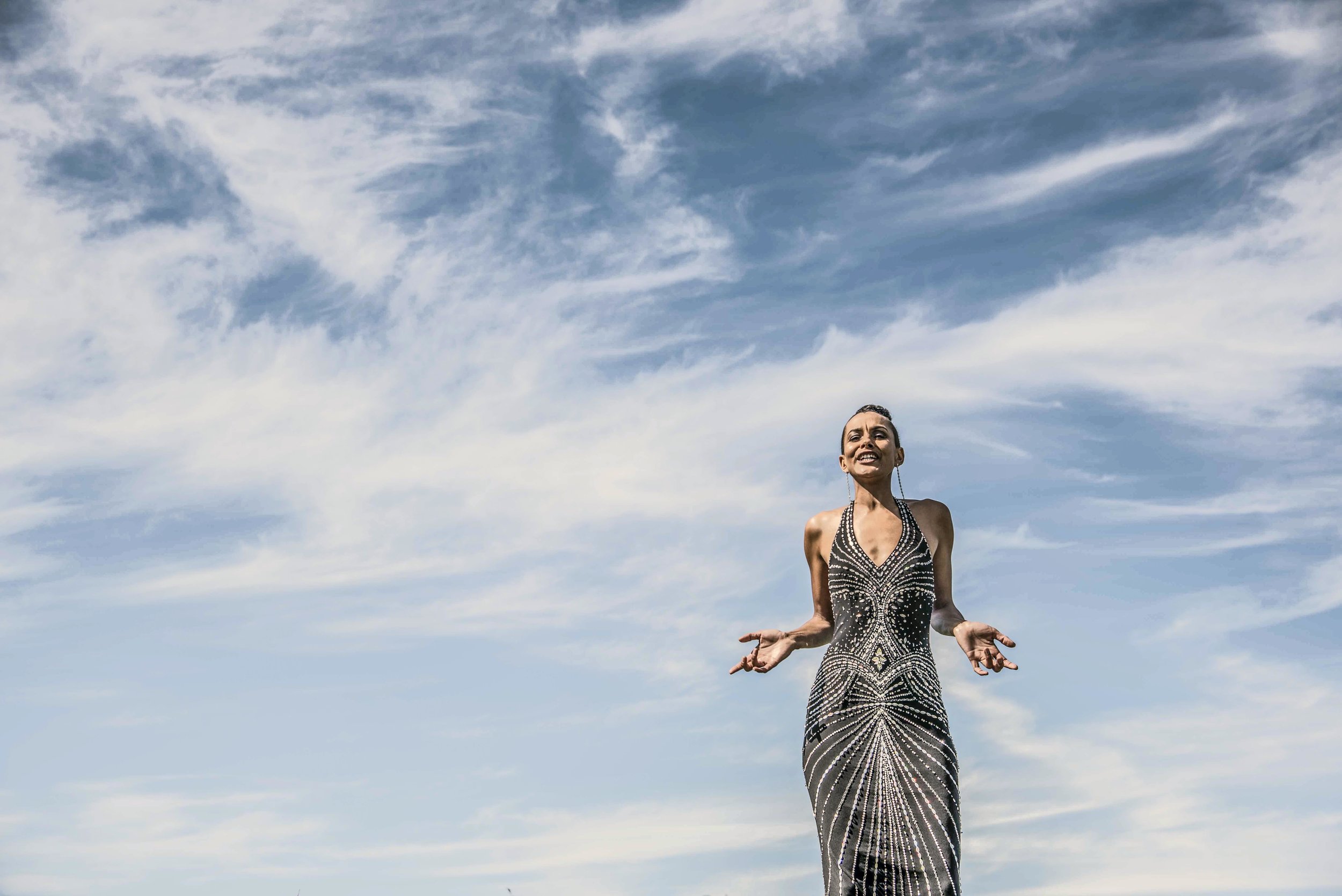 Lewes Singer Alison Love on the downs.jpg