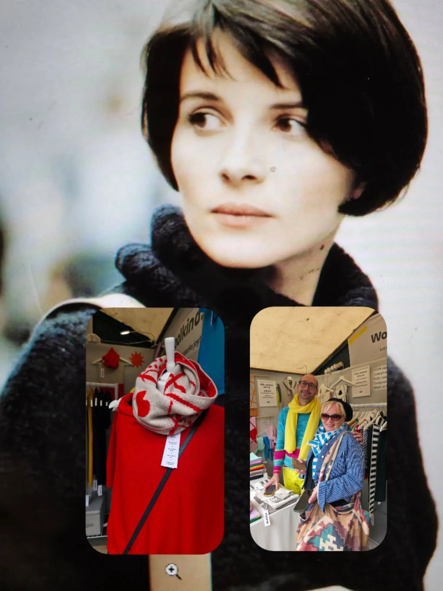 Absolutely love French films and have always wondered how French women look SO effortlessly elegant, speaking as one who doesn't really bur LOVES it in others. I came across @woolkind at the West End Fair in Edinburgh yesterday and thought 'Got it. T