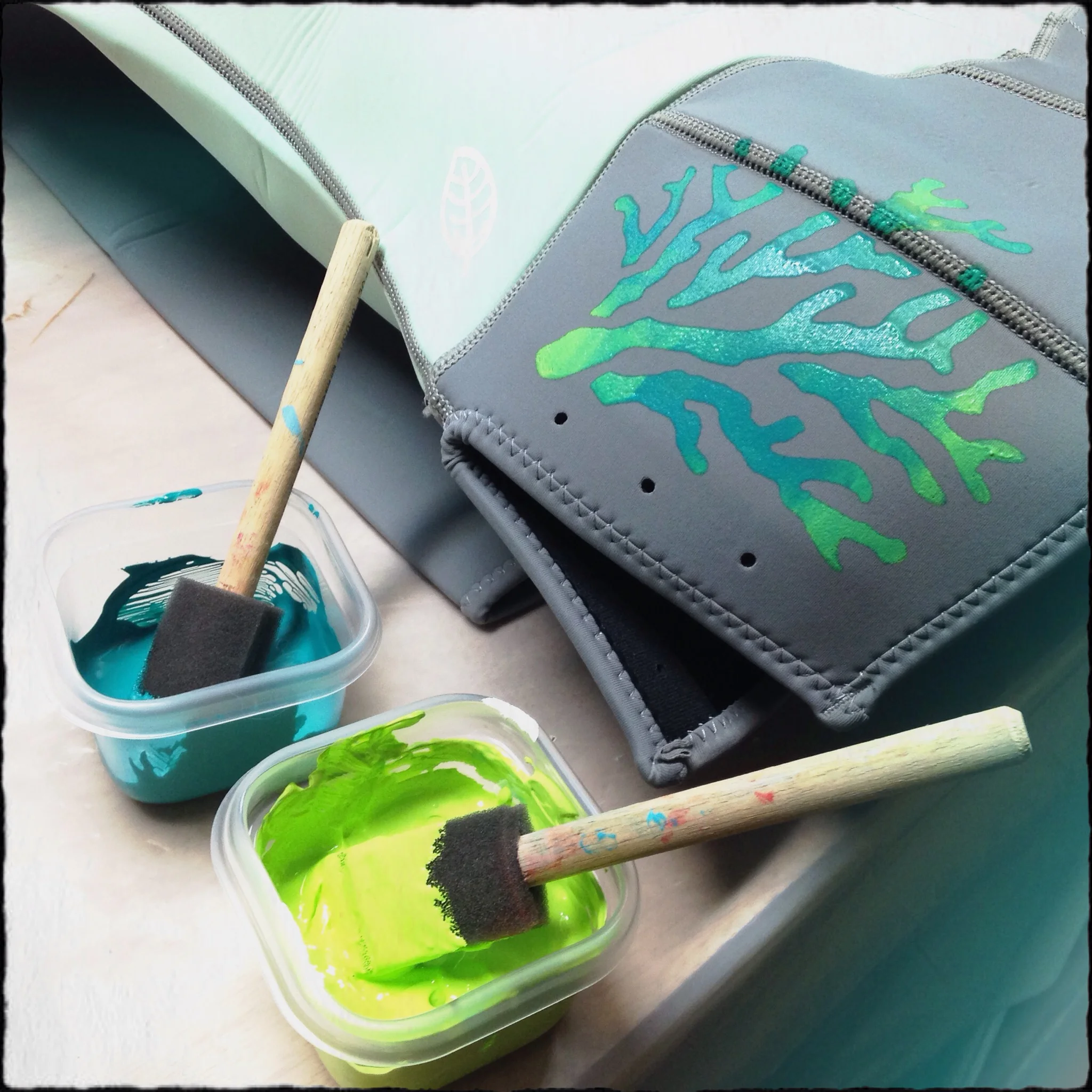 Each Signature Collection wetsuit is a unique, wearable, and functional piece of art.