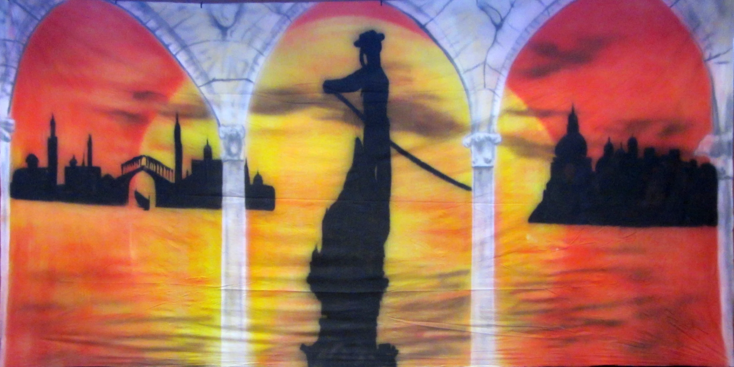 Backdrop Measures approximately 6m x 3m (20' x 10') Can be supplied with freestanding, goal post style stand