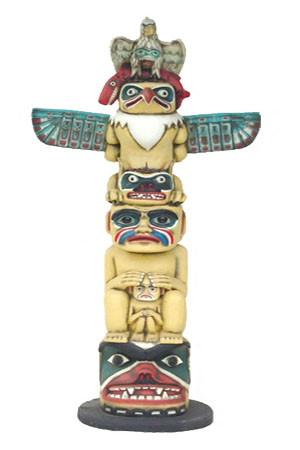 Totem Pole - 3D - 2.26 Metres high