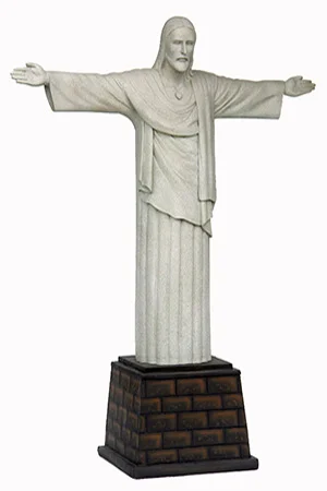 Standing at over 2m tall our Christ The Redeemer Model Prop is a fantastic centrepiece 70cms x 70cms x 214cms
