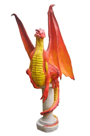 Dragon - Fully 3D Approx dimensions: 79cm x 72cm x 213cm