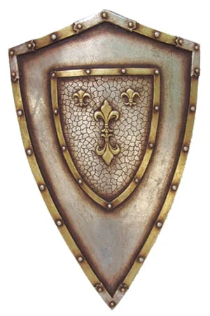 Shields - 9 available in 3 different designs Approx dimensions - 89 cms x 58 cms x 13 cms