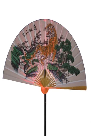 Giant Chinese Fans on stands