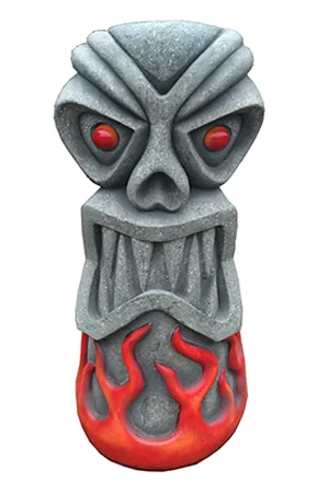 Fire Tiki - Approx dimensions:- 186cm x80cm x 56cm