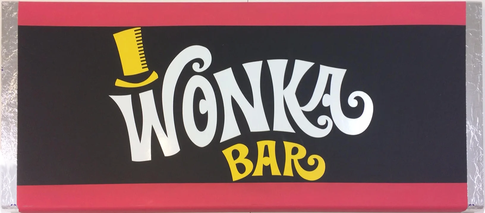 Giant 3D WONKA bars