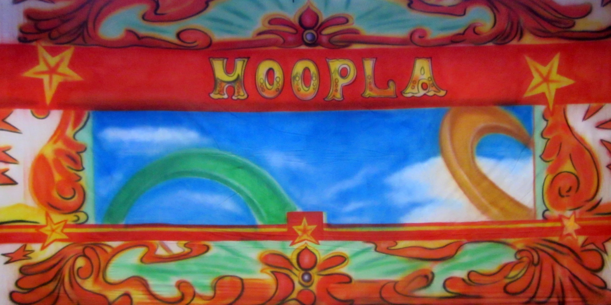 Backdrop Measures approximately 6m x 3m (20' x 10') Can be supplied with freestanding, goal post style stand