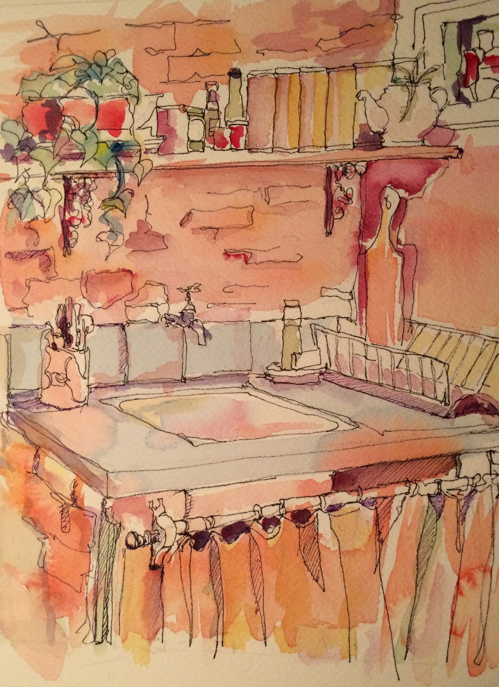 Studio in Colonia, Uraguay