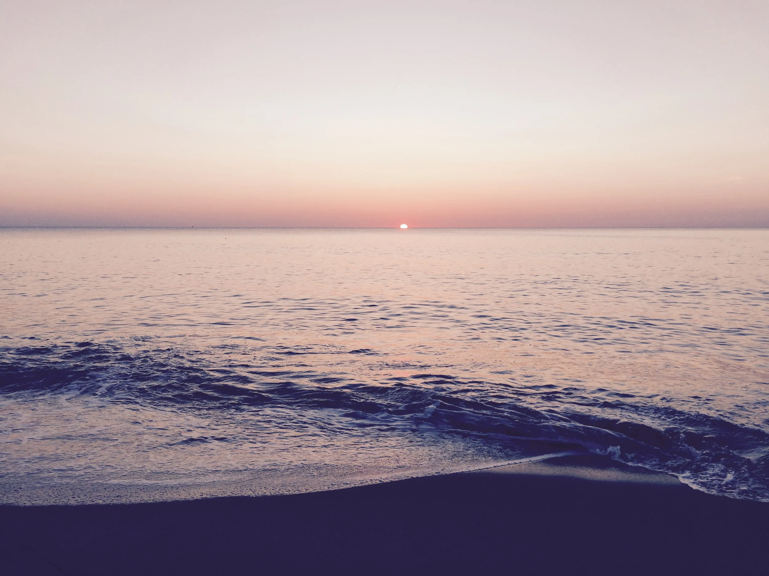Tranquil glow of morning