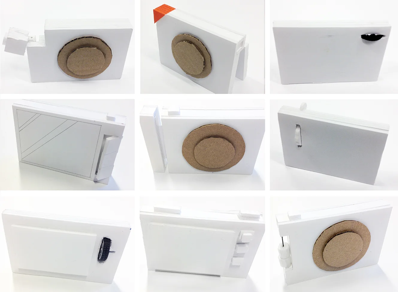 Mockup models for tasting interactions