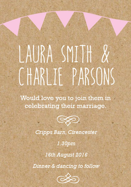 cotswold barn wedding stationery