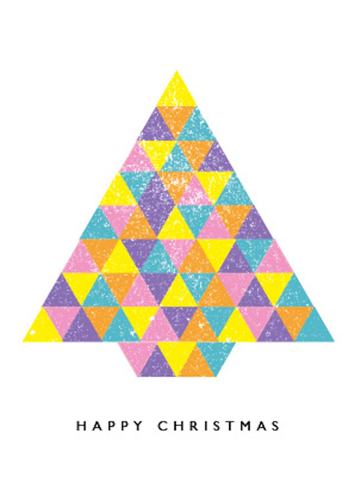 retro christmas cards