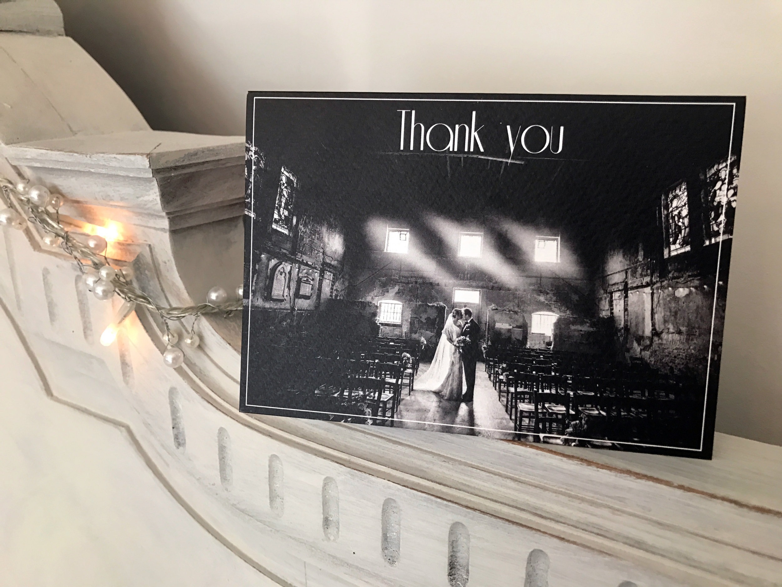 Personalised Wedding Thank You card