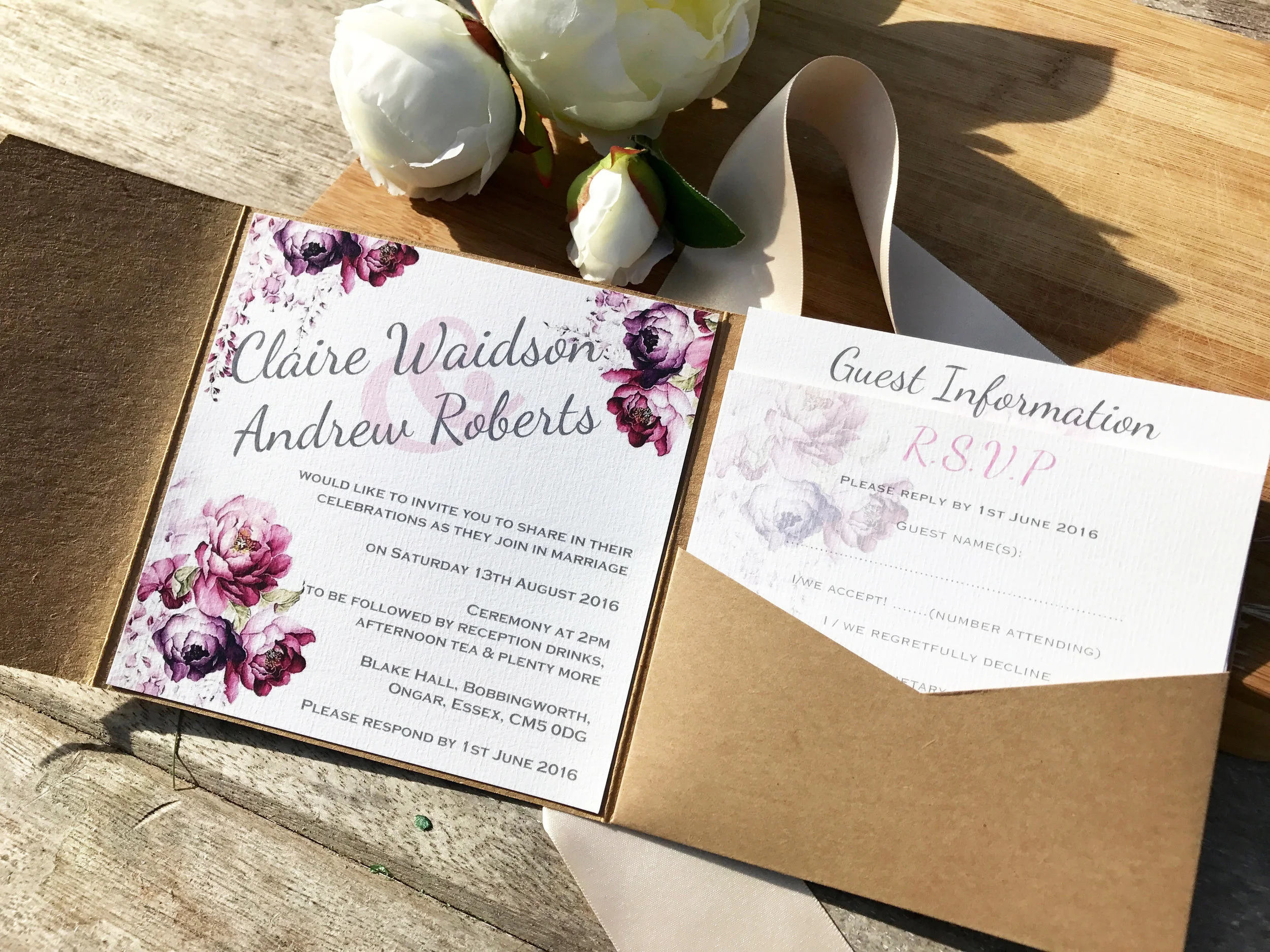 violet wedding inspiration
