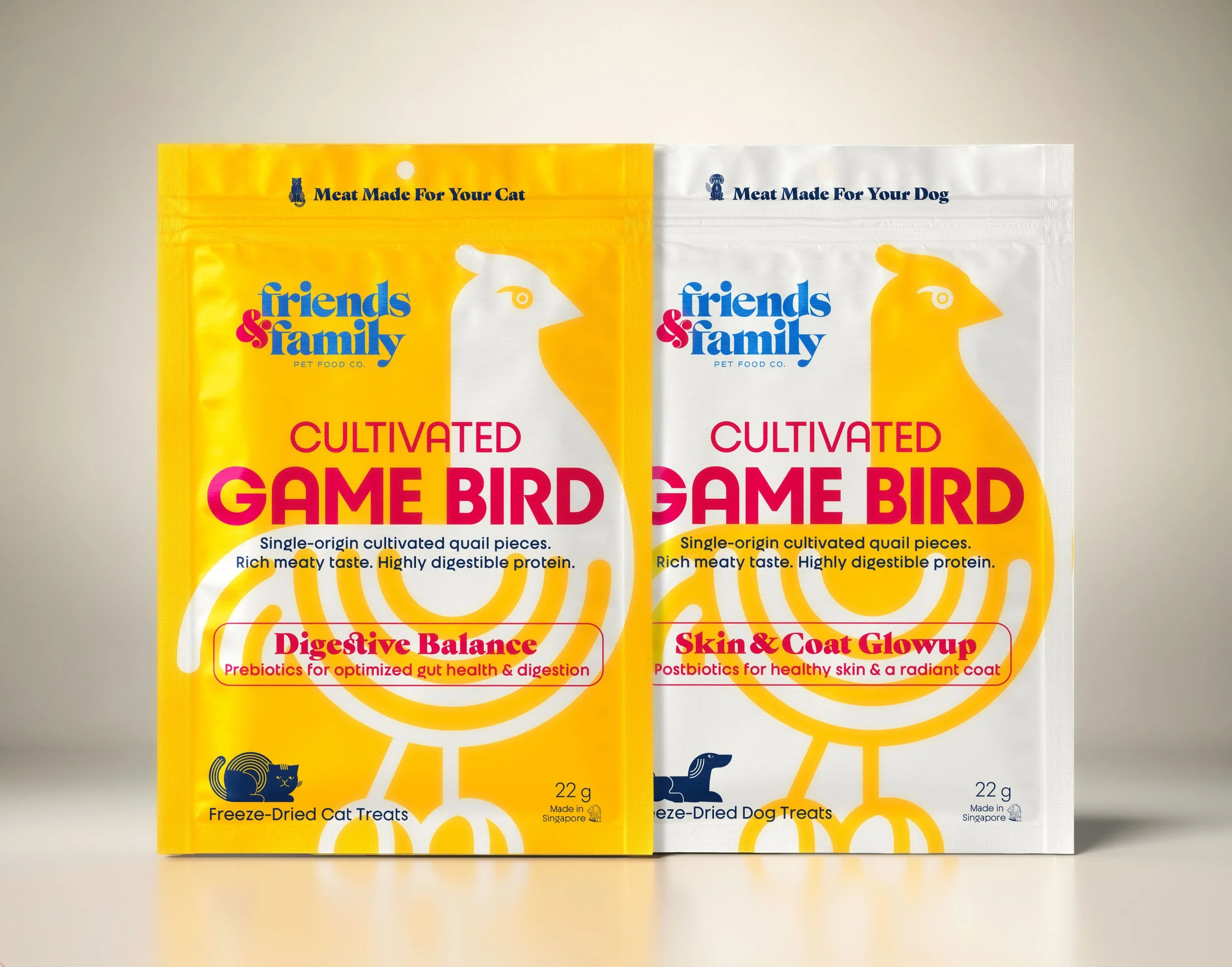 Packaging & Illustration // Friends & Family Pet Food Co.