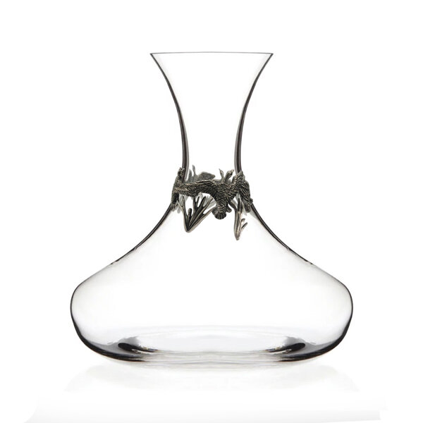 Menagerie Crystal Ducks Decanter — MENAGERIE