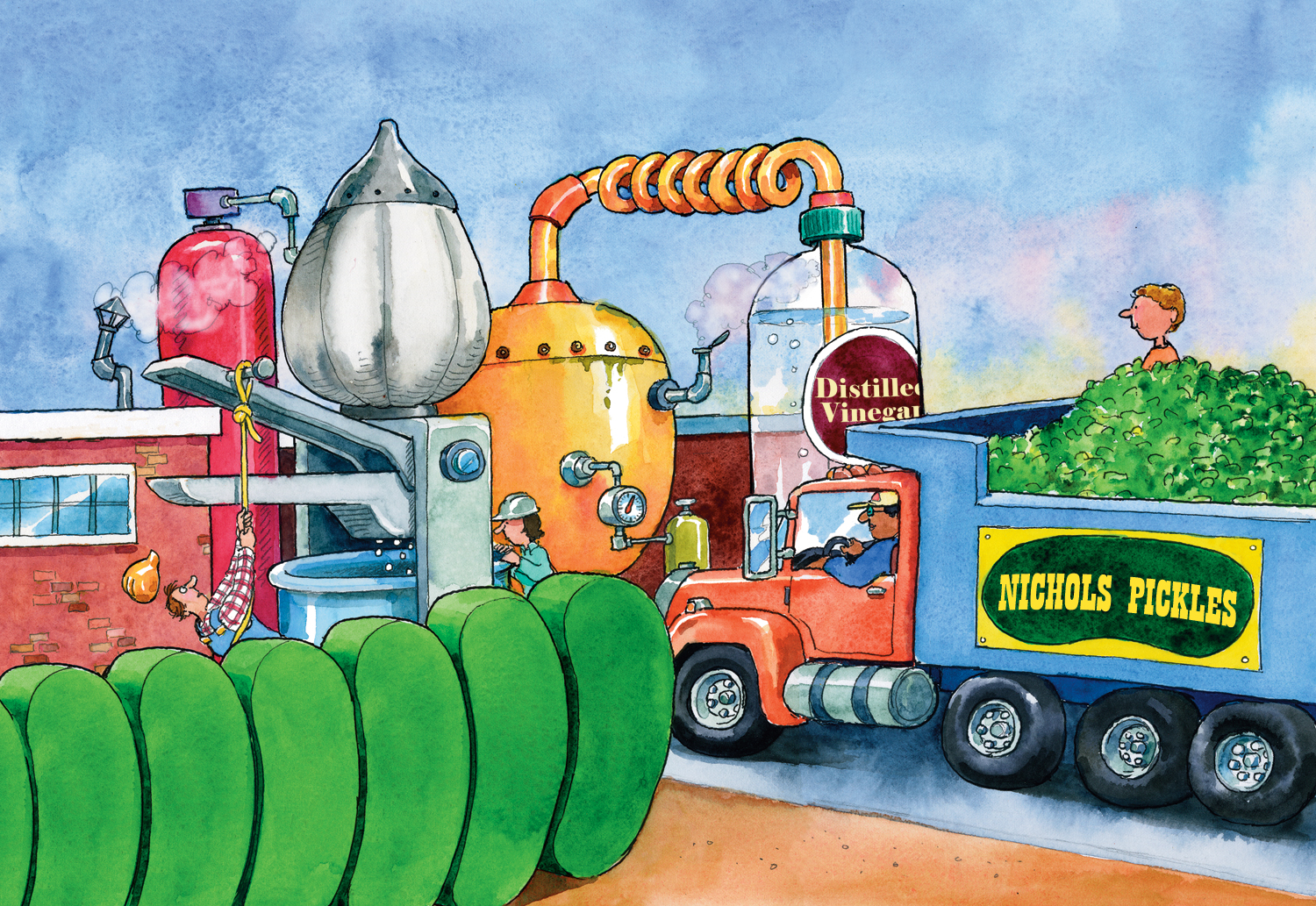 Spread from "Pickles, Please!"