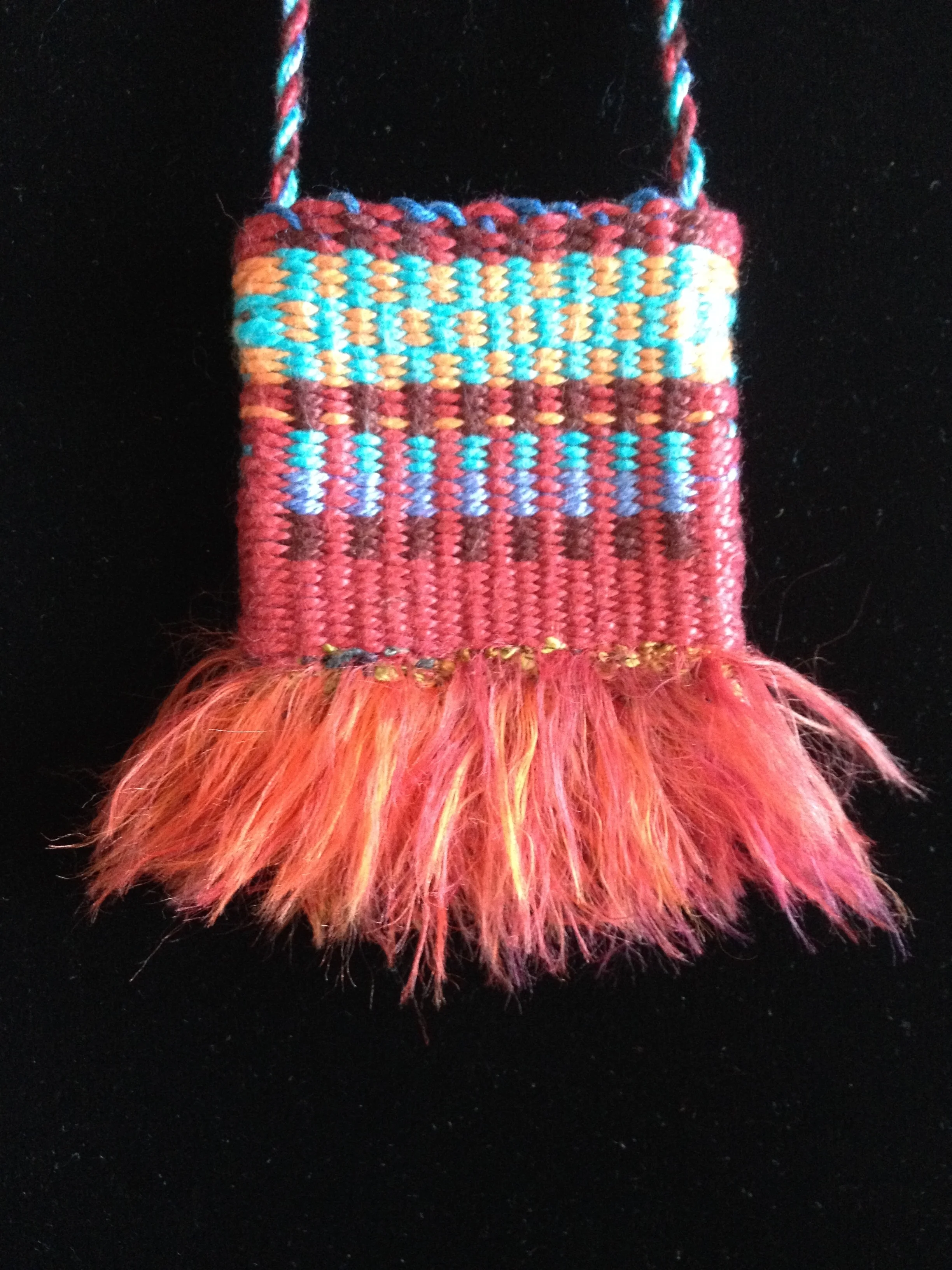 Necklace Pouch with Fire Skirt 