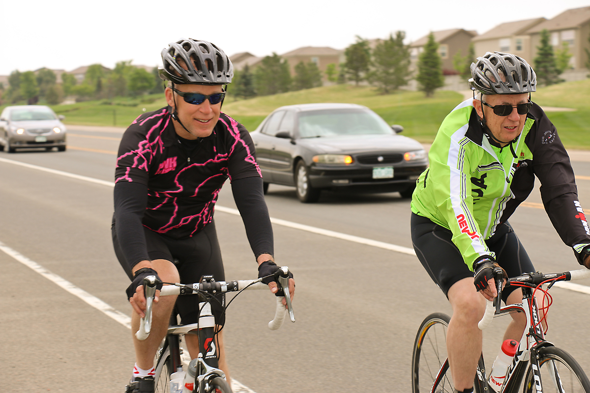 Steve and Jerry keeping pace