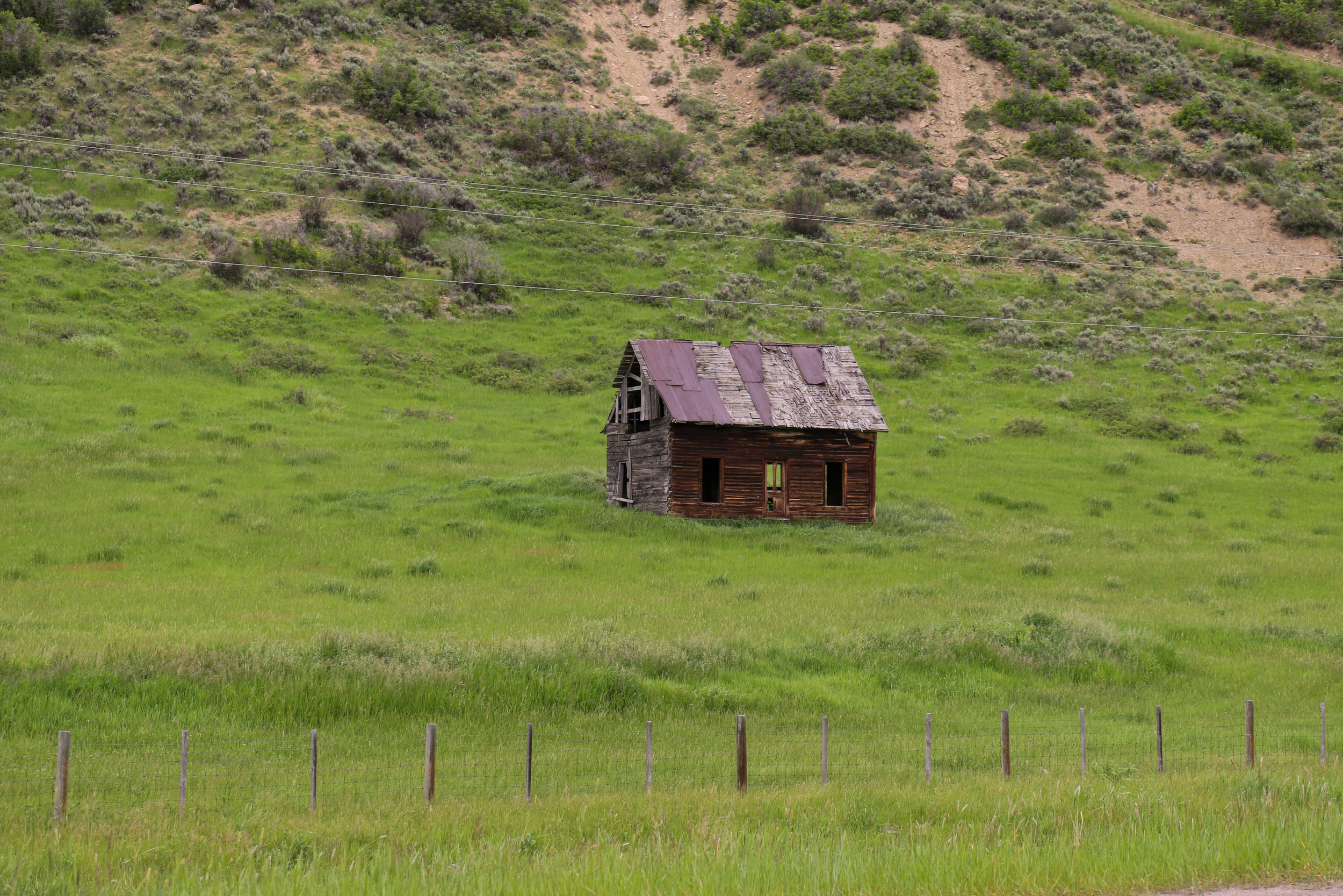 Original homesteads along the way