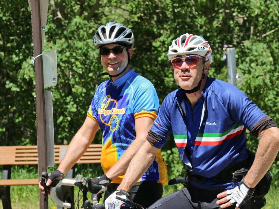 Jim and Tony are looking good